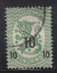 Finland 119 Finnish Arms 1919 O/P