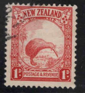 New Zealand Scott 186 Used perf 13.5 Bird stamp