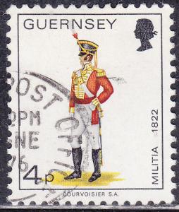 Guernsey 102; 1822 Guernsey Royal Militia Guard 1974