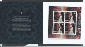 Gibraltar  sheet in folder  mnh  sc  1550