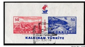 Turkey # 1212, 25th International Fair. Souvenir Sheet, Used, 1/2   Cat.