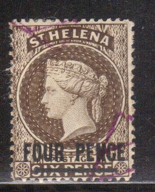 St. Helena Scott # 38a, used, CTO