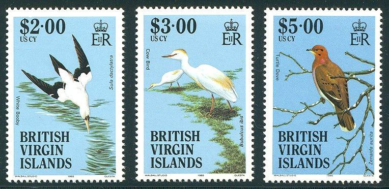 HALF-CAT BRITISH SALE: VIRGIN IS. #490-508 Mint NH