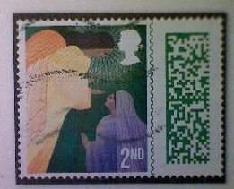 Great Britain, Scott #4293, used(o), 2022, The Annunciation, 2nd