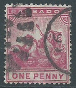 Barbados, Sc #72, 1d Used