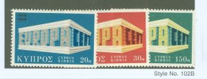 Cyprus #326-328 Unused Single (Complete Set)