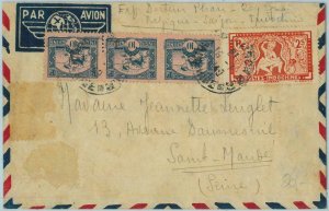 91223 -  INDOCHINE - Postal History - AIRMAIL  COVER  to FRANCE 1940