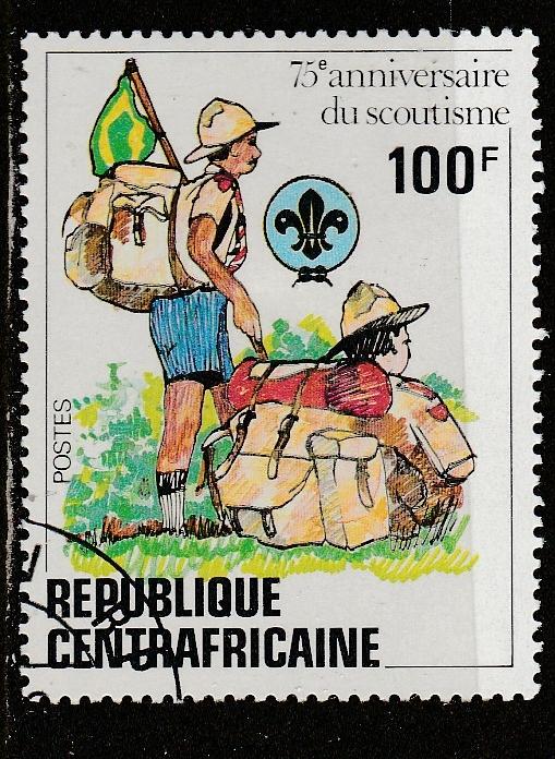 Rép. Centrafricaine  1982  Scott No. 497  (O)