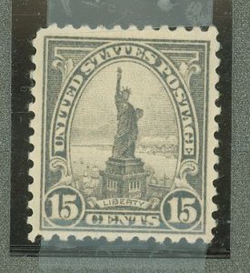 United States #566 Unused Single