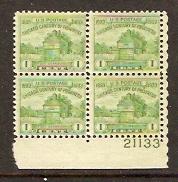 #728 Chicago Plate Block thin
