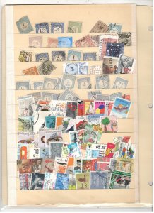 NETHERLANDS COLLECTION ON STOCK SHEET MINT/USED