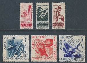 Mexico #751-3, C100-2 NH Census Taking