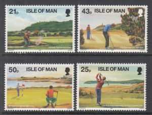 Isle of Man 752-755 Golf MNH VF