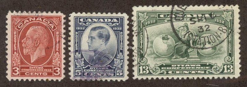 CANADA SC# 192-4 F-VF U 1932