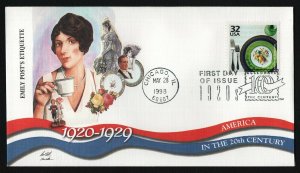 #3184f 32c Emily Post's Etiquette, Fleetwood FDC **ANY 5=FREE SHIPPING**