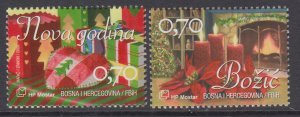 Bosnia and Herzegovina Croat Admin 225-226 MNH VF