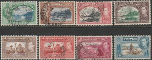 Trinidad & Tobago, #50-55 Used,  From 1938-41