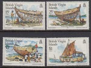 Virgin Islands 450-3 Boat Building mnh