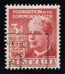 Australia #240 Sir Edmund Barton; used (0.25)