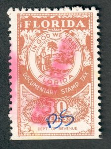 Florida 30 cent Documentary used State Revenue single