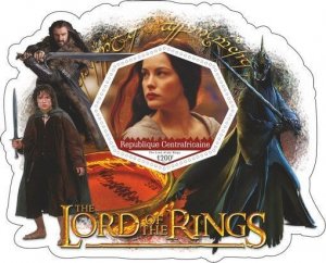 Stamps. Cinema. The Lord of the Rings 2021 year 10 sheets perforated MNH**