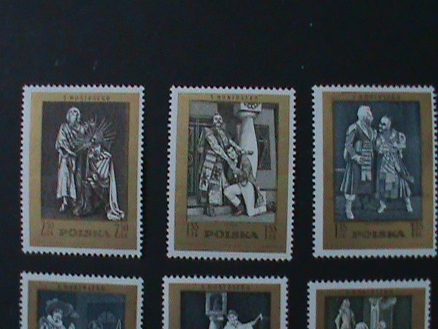 ​POLAND-1970 SC#1763-70 -STAMP DAY- FAMOUS POLISH PAINTINGS -MNH-VF LAST ONE