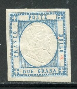 Two Sicilies Mint Hinge Remain #22.