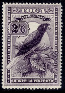 TONGA QV SG52, 2s 6d deep purple, LH MINT. Cat £50.