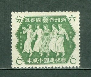 MANCHUKUO 1942 #147 MNH