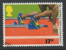 GB  SG 1328 SC# 1149 Used / FU with First Day Cancel - Commonwealth Games