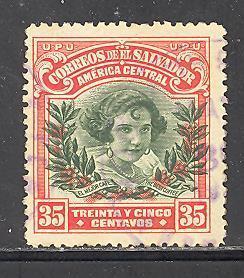 El Salvador 502 used SCV $ 0.50