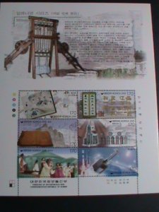 ​KOREA STAMP-2000 SC#1976 MILLENNIUM-BEAUTIFUL SPRING OUTING MNH SHEET VF