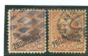 Philippines #217/217a Used Single