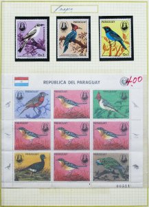 Paraguay Loaded Mint NH Stamp Collection of the 1980's