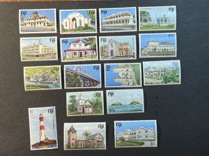 FIJI # 409-425-MINT/NEVER HINGED----PART SET----1979-94