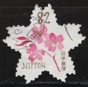 Japan 3785a (used) 82y cherry blossoms (2015)