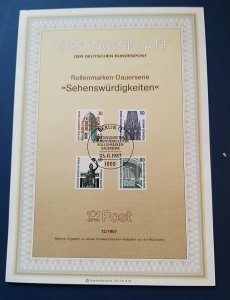 Germany first day`s paper Sightseeing