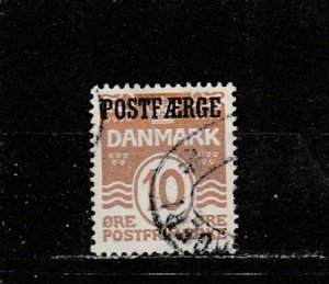 Denmark  Scott#  Q2  Used  (1930 Parcel Post)