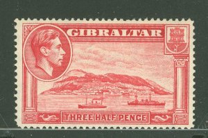 Gibraltar #109 Mint (NH) Single