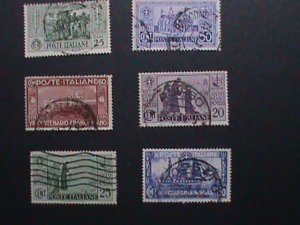 ​ITALIY-OVER 80 YEARS OLD PICTORIAL ITALY  USED STAMPS  WE SHIP TO WORLD WIDE