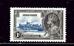 Gold Coast 108 MNH 1935 KGV Silver Jubilee