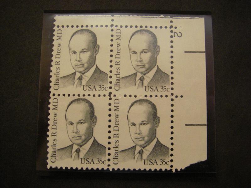 Scott 1844-1869, Great Americans, Complete Plate Blocks of 4 or 6, MNH Beauties