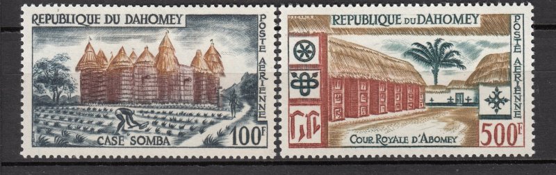 J42185 JL Stamps 1960 dahomey set mnh #c14-5 views
