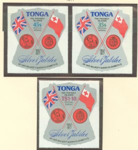Tonga #CO117-CO119  Single (Complete Set)