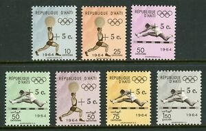 Haiti 1965 MNH Stamps Scott B35-B37+CB51-CB54 Sport Olympic Games