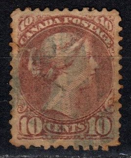 Canada #40  F-VF Used CV $27.50 (X5685)