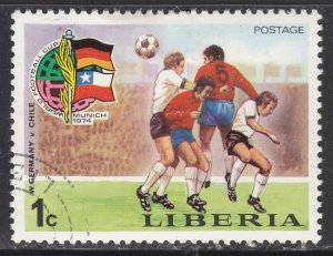 Liberia 675 World Cup Soccer 1974