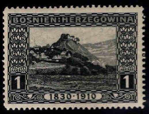 Bosnia Herzegovina Scott 46 MNH** oblique crease