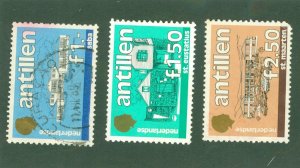 NETHERLANDS ANTILLES 544-6 USED CV $3.65 BIN $2.00