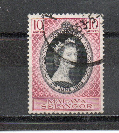 Malaya - Selangor 101 used